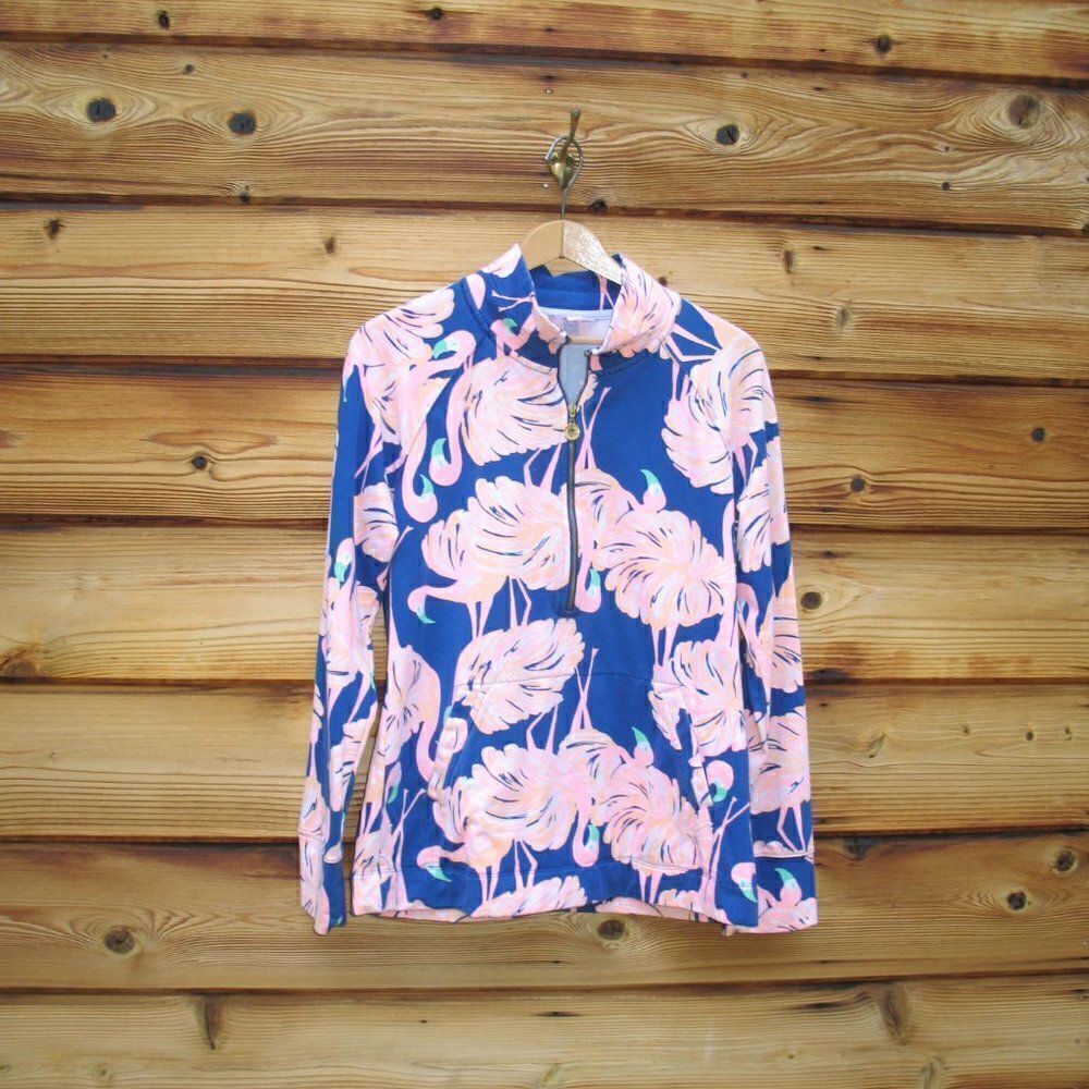 Lilly Pulitzer Half Zip Sweatshirt